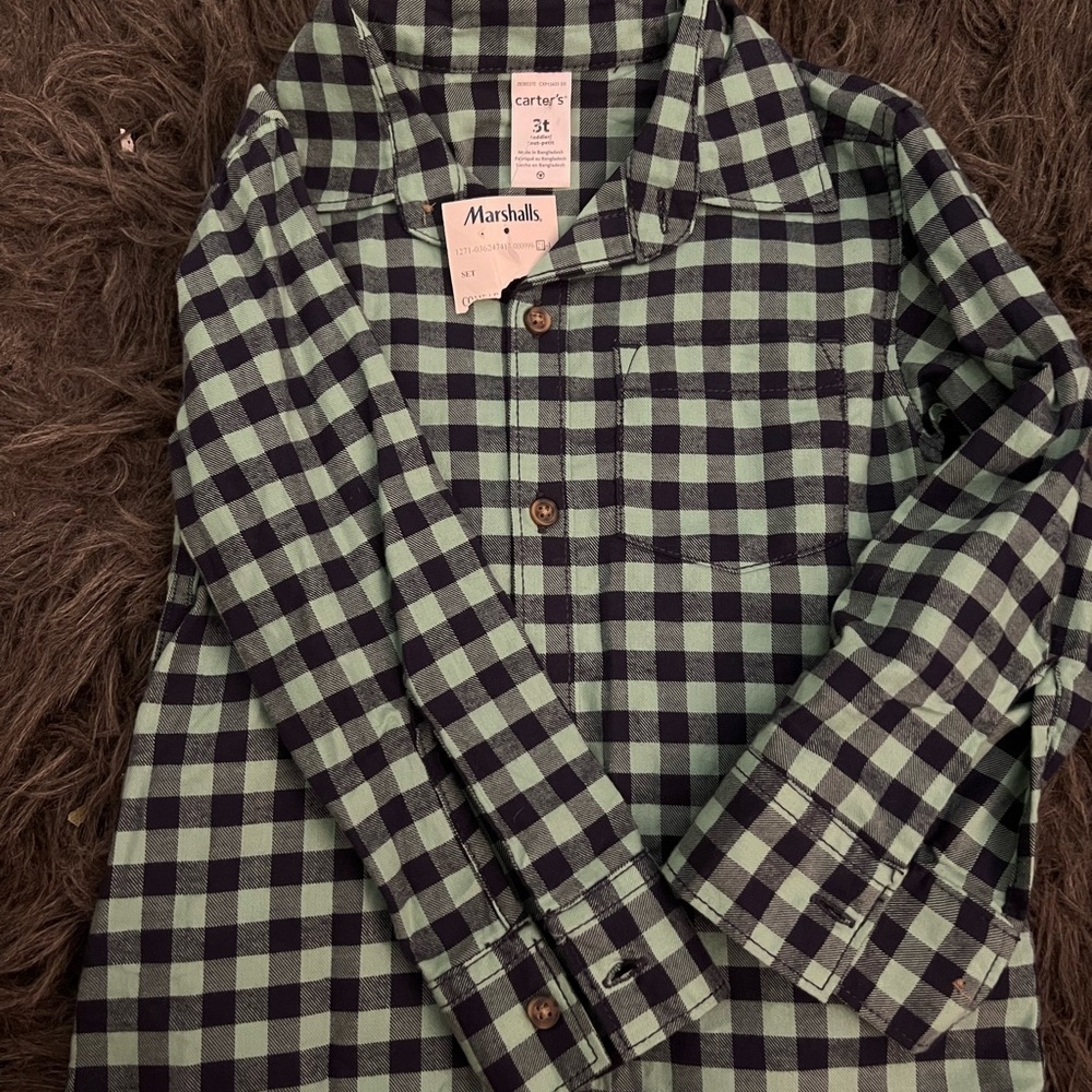 Brand New Kids Carter’s Long Sleeve Shirt